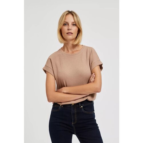 Marisse Women's Blouse L-Ts-4315 Coffee Cene