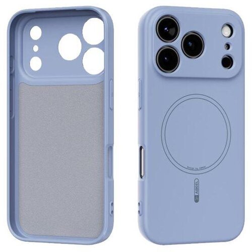 Chameleon Gumiran magnetni ovitek (TPU Magnetic Pastel) za Apple iPhone 17 Pro Max, svetlo moder Cene