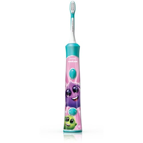 SONICARE For Kids 3+ HX6322/04 sonična električna četkica za zube za djecu s Bluetooth Aqua Slike