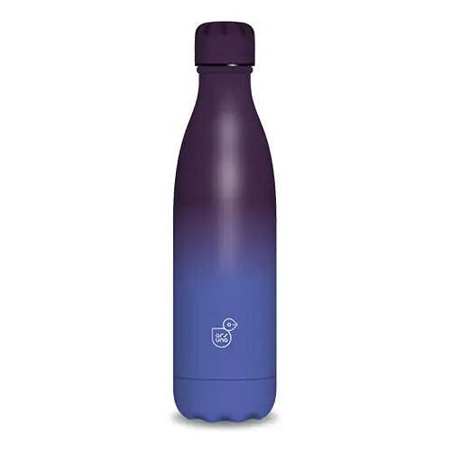 Ars Una Kovinski bidon z dvojno steno bele barve 500ml modro-vijolične barve Cene