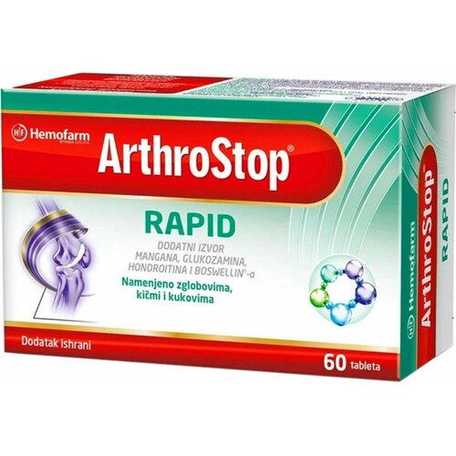Hemofarm arthrostop rapid 60 tableta Slike