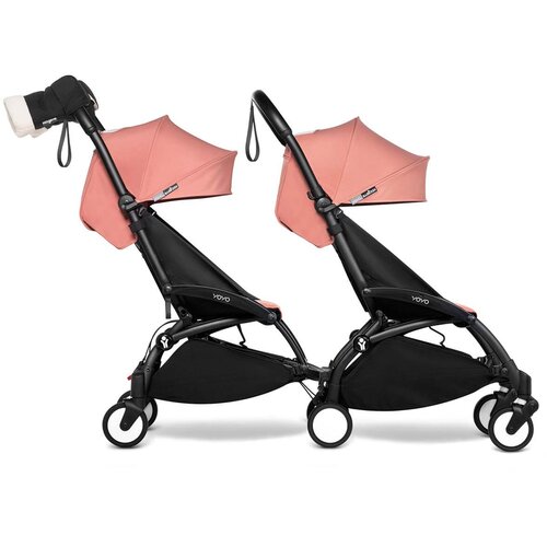 BABY ZEN Rukavice za kolica Stokke Yoyo Mittens, Crne Slike
