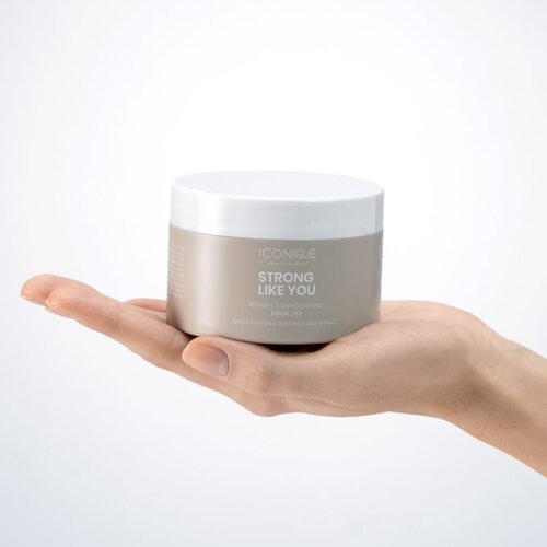 ICONIQUE Professional STRONG LIKE YOU Repair &amp;amp; Strengthening regenerirajuća maska za o&amp;scaron;tećenu kosu 200 ml Slike