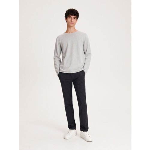 Reserved hlače chino slim - siva Cene
