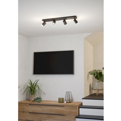 Eglo 901942 - LED RGBW prigu&amp;scaron;iva ugradno spot svetlo MELITELLO-Z 4xLED/3,7W/230V crna Slike