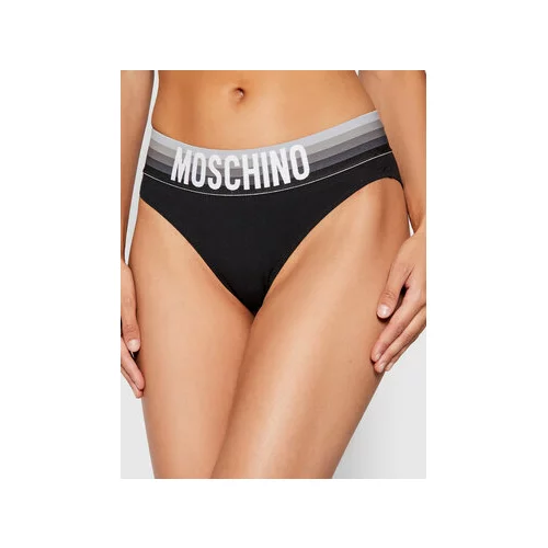 MOSCHINO Underwear & Swim Klasične spodnje hlačke ZUV4713 9003 Črna