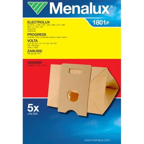 Menalux Vrečke za sesalnik 1801 P 5 pakiranje, (5000541877) Cene