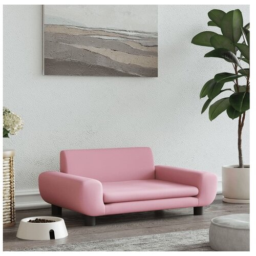 vidaXL Krevet za pse ružičasti 70 x 45 x 33 cm baršunasti Cijene
