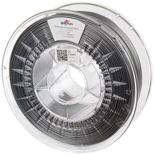 Simpo Punenje za 3D pisač, Premium PET-G, 1,75 mm, 1 kg, srebrna zvijezda Cijene