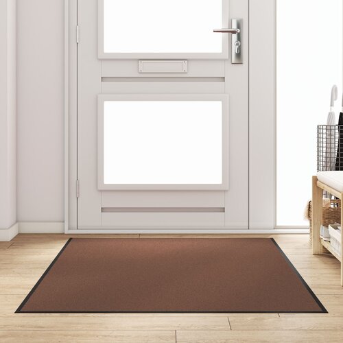 vidaXL Predpražnik Rjav, Črn Polipropilen 180 x 120 x 0.9 cm Cene