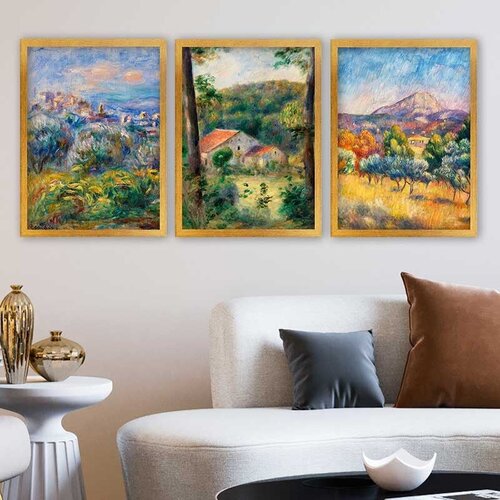 Wallity Set uramljenih slika 3AC_UN894988, 3 dijela Cene