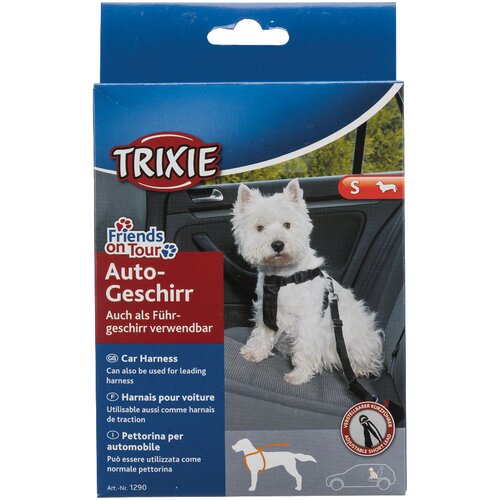 Trixie avto pas za psa - Majhna: obseg prsnega ko&amp;scaron;a 30 - 60cm Slike