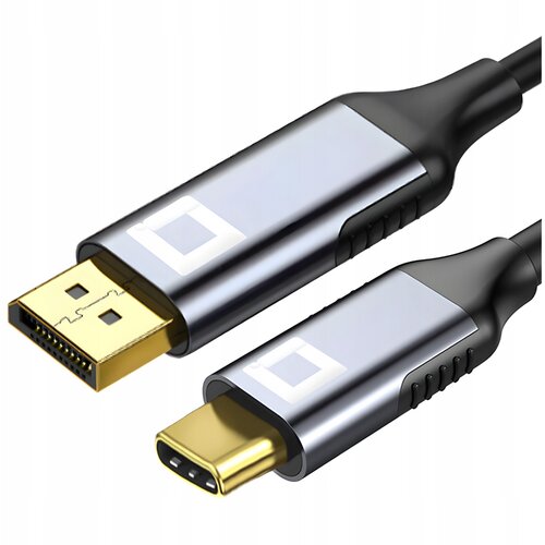 Co2 KABEL USB-C ADAPTER ZA PRIKAZOVALNIK PRIKLJUČEK HUB USB TIP C DP 8K 60HZ 2M, (21748499) Slike