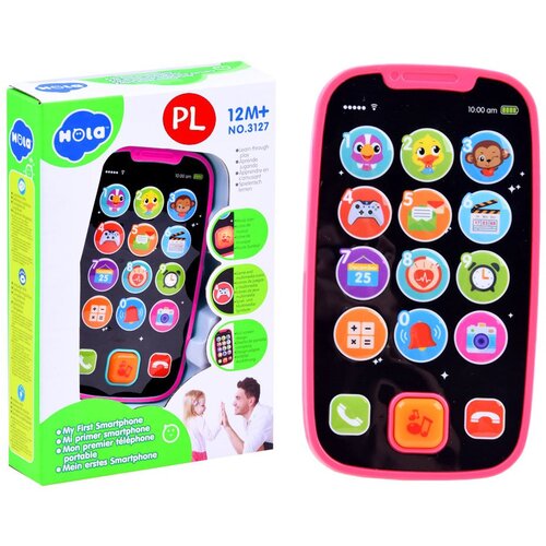  Interaktivni baby smartphone roza Slike