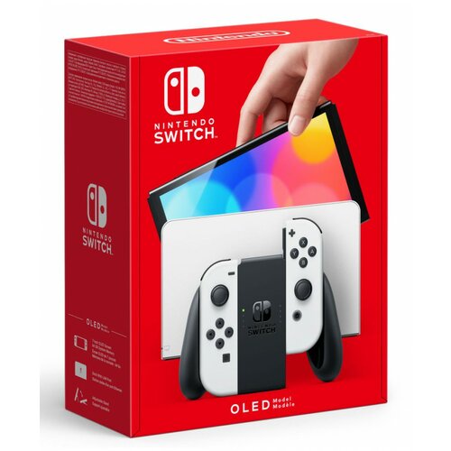 Nintendo konzola switch oled model white Slike