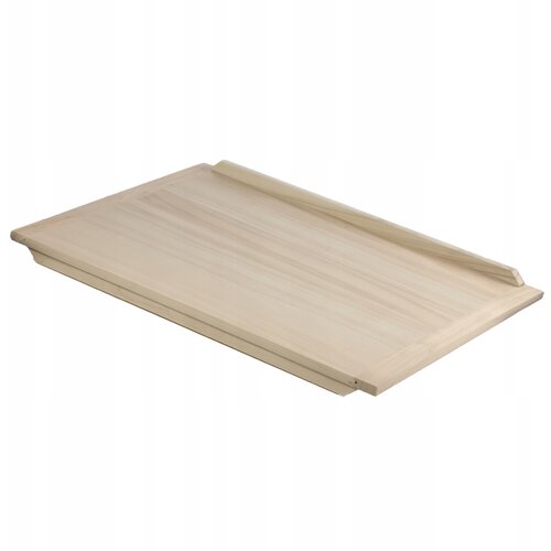 KADAX Velika lesena deska za pecivo 70x50cm XXL enostranska masivna kuhinja, (5000358390) Slike