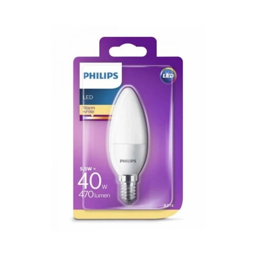 Philips LED SIJALICA 5W(40W) E14 WW MAT PS531 Cene