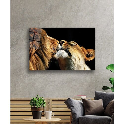 Wallity 9213 - 110 x 70 multicolor decorative tempered glass painting Cene
