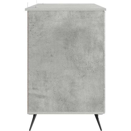  Stol Betonska siva 142,5 x 50 x 75 cm Konstruirano drvo Slike