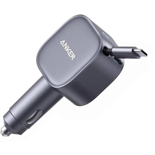 Anker Nano 75W, sa ugradjenim USB-C kablom na izvlacenje i USB-C portom, auto punjac Cene