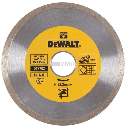 Dewalt rezalna plošča 125 mm DT3713