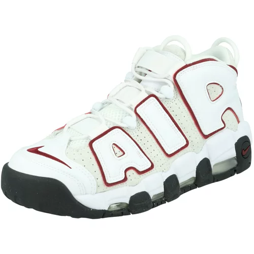 Nike Sportswear Niske tenisice 'AIR MORE UPTEMPO '96' crvena / crna / bijela