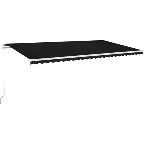 Ročno zložljiva tenda z LED lučmi 600x300 cm antracitna Cene