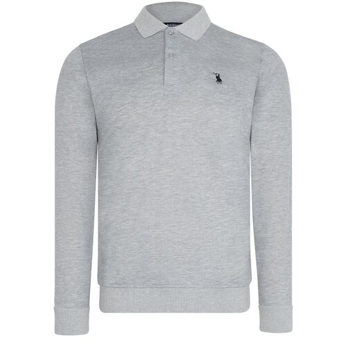 Dewberry V4007 MEN&amp;#039;S SWEATSHIRT-GREY Slike