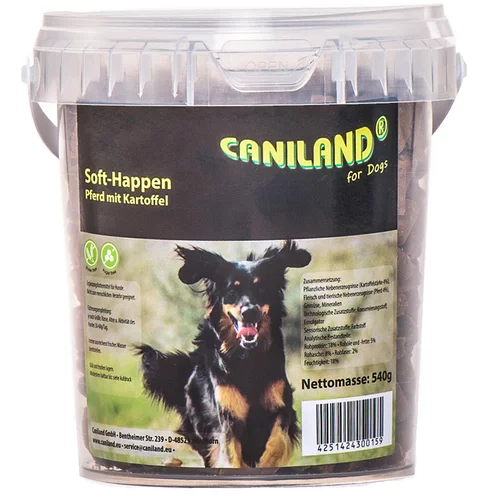 Caniland Soft Koščki konjskega mesa brezžitni - 540 g