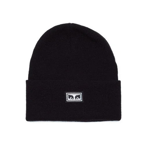 Obey Kape Icon eyes beanie Črna