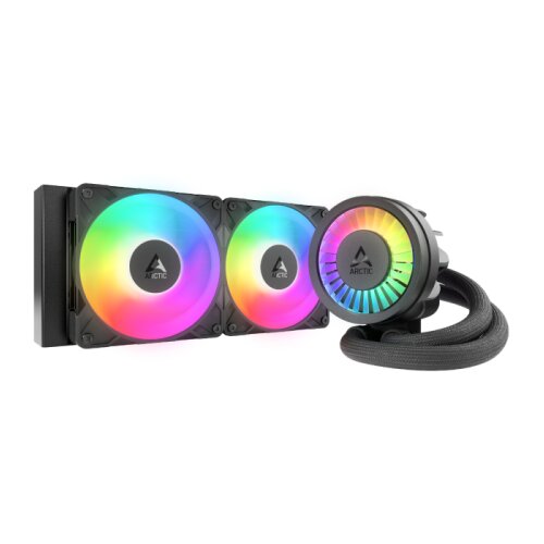 Arctic LIQUID FREEZER III PRO 240mm A-RGB vodno hlajenje za INTEL/AMD procesorje (črn) Cene