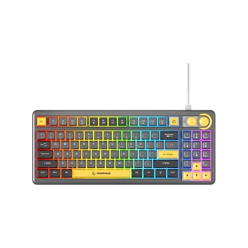 Rampage 41693 tastatura cyclone siva,crna,zuta ( 21542 ) Cene