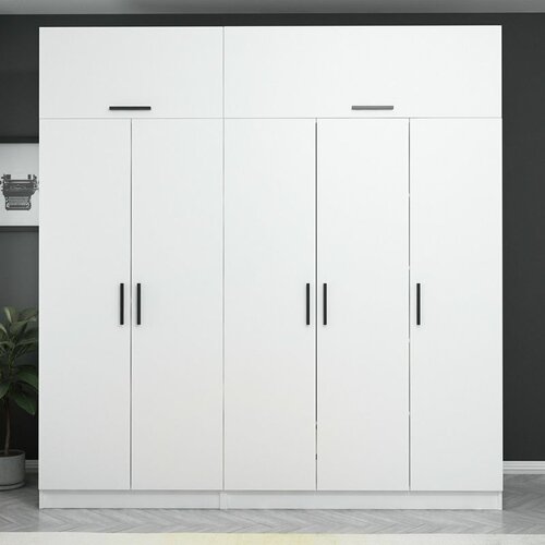 Hanah home kale - 3930 white wardrobe Cene