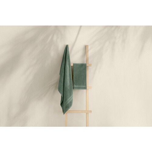 1004A-071-1 Green Bath Towel Set (2 Pieces) Slike