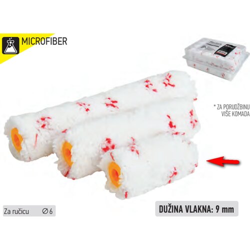 Morris Valjak microfiber 6cm 2/1 Cene