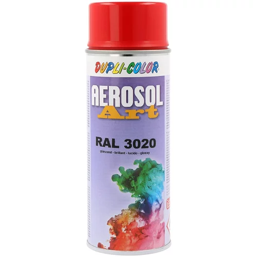 Dupli color Barvni lak Dupli Color AEROSOL Art RAL 3020 (barva: prometno rdeča; 400 ml)