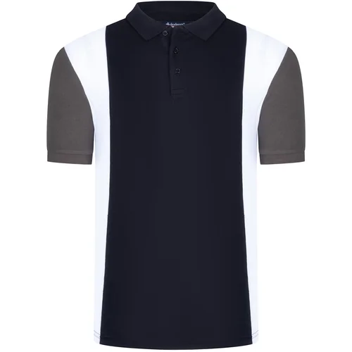 Dewberry T8596 MENS TSHIRT-LIGHT BLACK