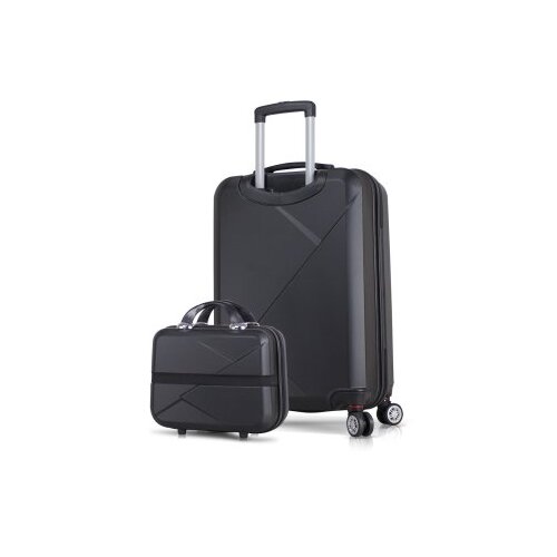 Zoozie Bags set kofera 1444, 2 dijela, crni Cene