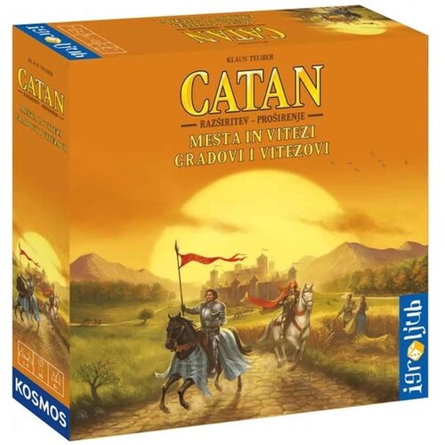 IGROLJUB društvena igra catan - gradovi i vitezovi Cene