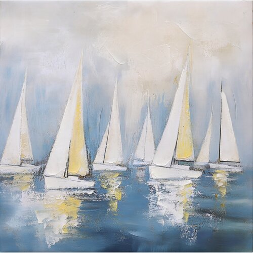  Slika na platnu Plovidba 80x80 cm Cene