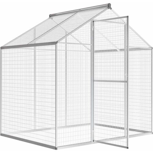  kavez za ptice od aluminija 178 x 122 x 194 cm Slike
