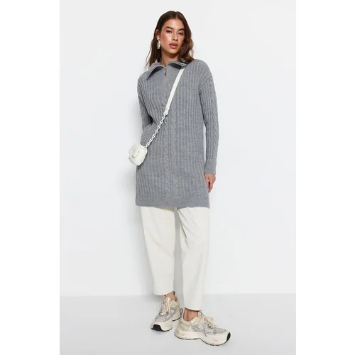 Trendyol Sweater - Grau - Regular fit