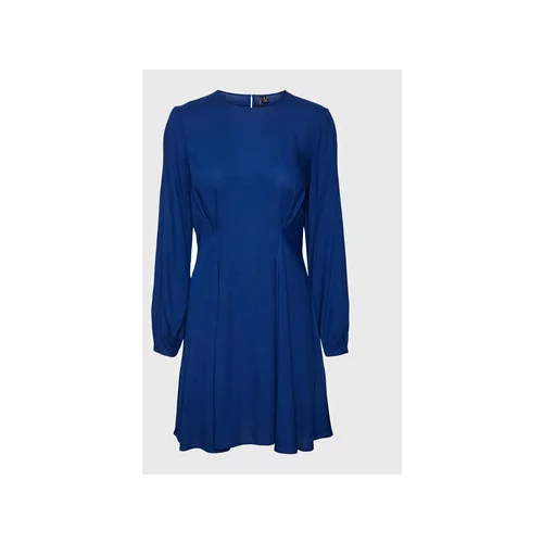 Vero Moda Vsakodnevna obleka Kittie 10276199 Modra Regular Fit