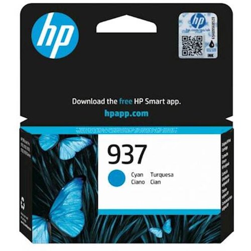 HP črnilo CYAN 937 za OfficeJet 9720/9730/9110b/9120b/9130b za 800 STRANI 4S6W2NE Slike