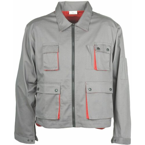Radna jakna classic plus sivo/crvena, veličina xl ( 8clasgjxl ) Slike