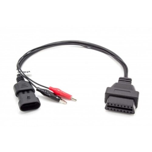 VHBW Adapter iz Citroen / Peugeot / PSA 2-pin na OBD2 Slike