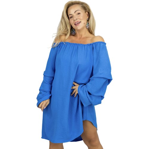 Pri Spanish midi dress with buffet ruffles on sleeves BELLA Cijene