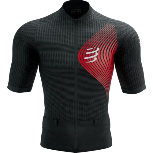  Majica Compressport Trail Postural SS Top Black/Red - XL Cijene