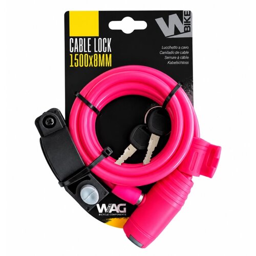 Wag spralna sajla za zaključavanje - 8 x 1500 mm,roze Slike