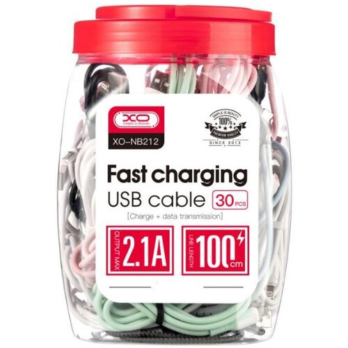  USB kabal XO NB212 USB - USB-Iphone 1,0 m 2,1A 30/1 Cijene